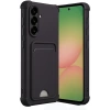 Samsung Galaxy A36 Kılıf Kelvin Kartvizitli Silikon - Siyah