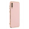 Samsung Galaxy A50 Kılıf Volet Silikon - Pembe