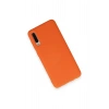 Samsung Galaxy A70 Kılıf Nano içi Kadife Silikon - Turuncu