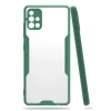 Samsung Galaxy A71 Kılıf Platin Silikon - Yeşil