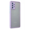 Samsung Galaxy A72 Kılıf Montreal Silikon Kapak - Mor