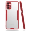 Samsung Galaxy A72 Kılıf Platin Silikon - Kırmızı