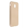 Samsung Galaxy J3 Pro / J330 Kılıf First Silikon - Gold