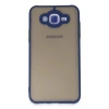 Samsung Galaxy J7 Kılıf Montreal Silikon Kapak - Lacivert