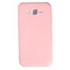 Samsung Galaxy J7 Kılıf Nano içi Kadife Silikon - Pudra