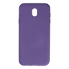 Samsung Galaxy J7 Pro / J730 Kılıf Nano içi Kadife Silikon - Mor