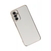 Samsung Galaxy M23 Kılıf Volet Silikon - Beyaz