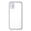 Samsung Galaxy M31 Kılıf Miami Şeffaf Silikon - Lila