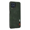 Samsung Galaxy M33 Kılıf Loop Deri Silikon - Yeşil