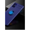 Samsung Galaxy M51 Kılıf Range Yüzüklü Silikon - Mavi