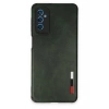 Samsung Galaxy M52 5G Kılıf Loop Deri Silikon - Yeşil