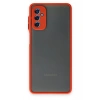 Samsung Galaxy M52 5G Kılıf Montreal Silikon Kapak - Kırmızı