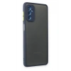 Samsung Galaxy M52 5G Kılıf Montreal Silikon Kapak - Lacivert