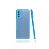 Samsung Galaxy M52 5G Kılıf Platin Silikon - Mavi