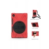 Samsung Galaxy P610 Tab S6 Lite 10.4 Kılıf Amazing Tablet Kapak - Kırmızı