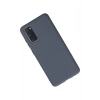 Samsung Galaxy S20 Kılıf Nano içi Kadife Silikon - Gri