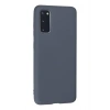 Samsung Galaxy S20 Kılıf Nano içi Kadife Silikon - Gri