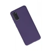Samsung Galaxy S20 Kılıf Nano içi Kadife Silikon - Mor