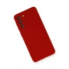 Samsung Galaxy S21 Kılıf Nano içi Kadife Silikon - Kırmızı