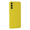 Samsung Galaxy S21 Plus Kılıf Nano içi Kadife Silikon - Sarı