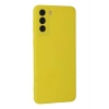 Samsung Galaxy S21 Plus Kılıf Nano içi Kadife Silikon - Sarı