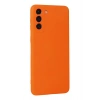Samsung Galaxy S21 Plus Kılıf Nano içi Kadife Silikon - Turuncu