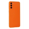 Samsung Galaxy S21 Plus Kılıf Nano içi Kadife Silikon - Turuncu
