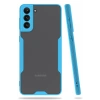 Samsung Galaxy S21 Plus Kılıf Platin Silikon - Mavi
