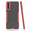 Samsung Galaxy S21 Plus Kılıf Platin Silikon - Pembe