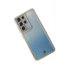Samsung Galaxy S21 Ultra Kılıf Liva Lens Silikon - Beyaz