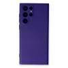 Samsung Galaxy S22 Ultra Kılıf Nano içi Kadife Silikon - Mor