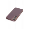 Samsung Galaxy S23 Kılıf Volet Silikon - Mor