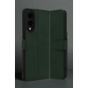 Samsung Galaxy S25 Edge Trend S Plus Kapaklı Kılıf - Koyu Yeşil