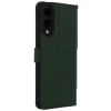 Samsung Galaxy S25 Edge Trend S Plus Kapaklı Kılıf - Koyu Yeşil