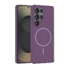 Samsung Galaxy S25 Ultra Broş Magsafe Kapak - Mor