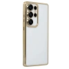 Samsung Galaxy S25 Ultra Kılıf Razer Lensli Silikon - Gold