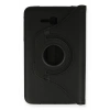 Samsung Galaxy T110 / T113 Tab 3 Lite 7 Kılıf 360 Tablet Deri Kılıf - Siyah