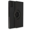 Samsung Galaxy T550 Tab A 9.7 Kılıf 360 Tablet Deri Kılıf - Siyah