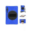 Samsung Galaxy T737 Tab S7 FE 12.4 Kılıf Amazing Tablet Kapak - Mavi