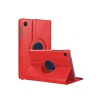 Samsung Galaxy Tab A11 360 Tablet Deri Kılıf - Kırmızı