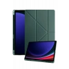 Samsung Galaxy Tab A11 Plus Kalemlikli Mars Tablet Kılıfı - Koyu Yeşil