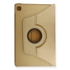 Samsung Galaxy Tab A7 10.4 Kılıf 360 Tablet Deri Kılıf - Gold