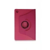 Samsung Galaxy Tab A9 Plus Kılıf 360 Tablet Deri Kılıf - Pembe