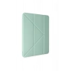 Samsung Galaxy Tab A9 Plus Kılıf Kalemlikli Mars Tablet Kılıfı - Açık Yeşil