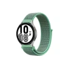 Samsung Galaxy Watch 4 Hasırlı Cırtcırtlı Kordon - Turkuaz