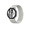 Samsung Galaxy Watch 4 Metal Mıknatıslı Kordon - Gümüş