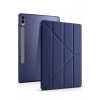 Samsung Galaxy X610 Tab S9 FE Plus 12.4 Kılıf Kalemlikli Mars Tablet Kılıfı - Lacivert