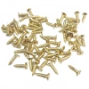 Sarı 1000 Adet Klips Vidası 2,2x7,5 mm YHB - Konik Başlı Kutu, Sandık, Ayak, Askı,  Mini Vida