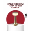Şarj Edilebilir LED Masa Lambası USB Girişli, Metal Yapı