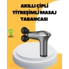 Şarjlı 4 Başlıklı Titreşimli Masaj Aleti Derin Kas Masajı Sporcu Destekli